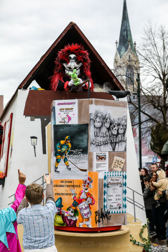 Sonntags Umzug im Stedtli LAUFEN