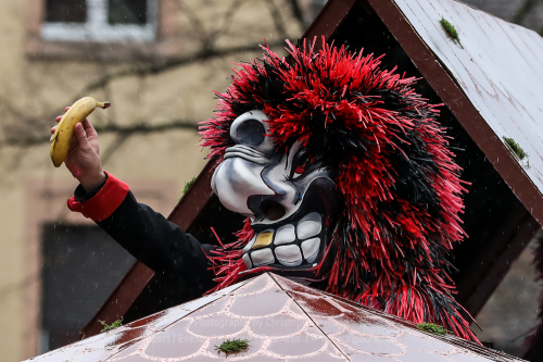 Dienstags Umzug im Stedtli LAUFEN